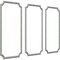 Ekena Millwork 31-in. W x 62-in. H Sussex Floral Panel Moulding Kit Triple Panel PMLKSU31X62C - alternate 5